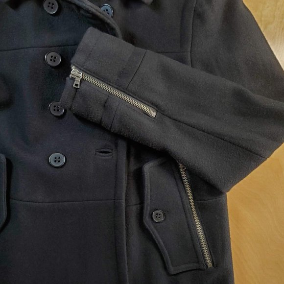 Gap Double-Breasted Wool Pea Coat - Picture 8 of 11